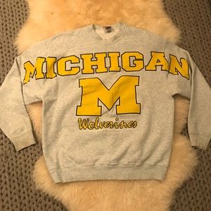 Vintage Michigan wolverines sweatshirt